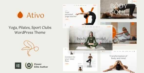Ativo-Pilates-Yoga-WordPress-Theme-GPL