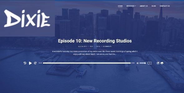 Dixie-Podcasting-theme-realgpl
