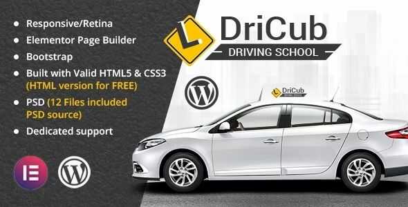 DriCub-Driving-School-WordPress-Theme-gpl