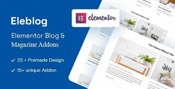 Eleblog-GPL-–-Elementor-Magazine-and-Blog-Addons