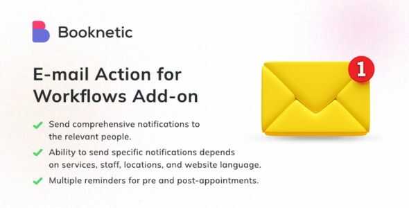 Email-action-for-Booknetic-workflows-GPL