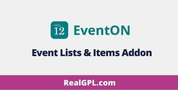 EventOn-Event-Lists-Items-Addon-GPL