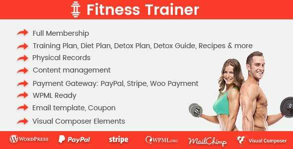 Fitness-Trainer-Plugin-Real-GPL