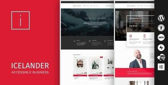 Icelander-Theme-GPL-–-Portfolio-WooCommerce-WordPress-Theme