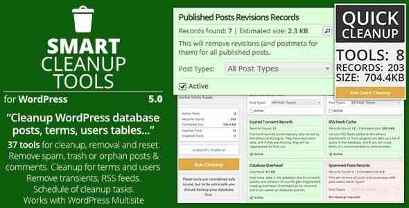 Smart-Cleanup-Tools-Plugin-for-WordPress-gpl