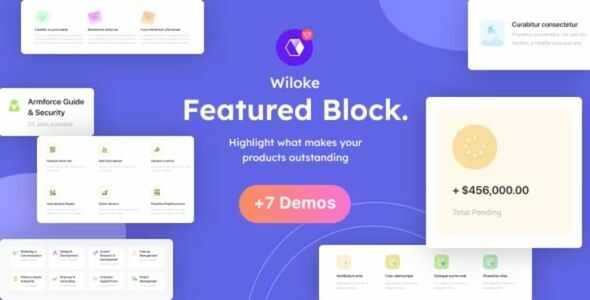 Wiloke-Elementor-Wiloke-Featured-Block-GPL