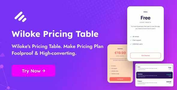 Wiloke-Pricing-Table-Addon-For-Elementor-GPL