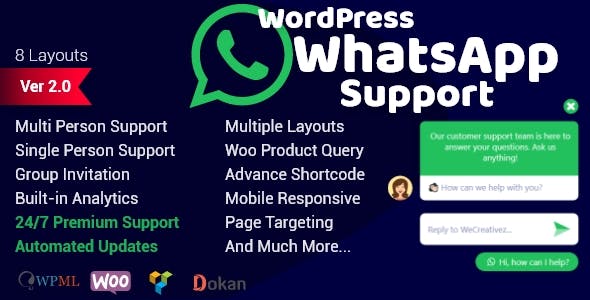 WordPress-WhatsApp-Support-Real-GPL