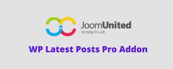 Joomunited Wp Latest Posts Pro Addon Wp Nova