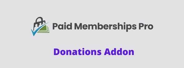 Paid-Memberships-Pro-Donations-Addon-GPL